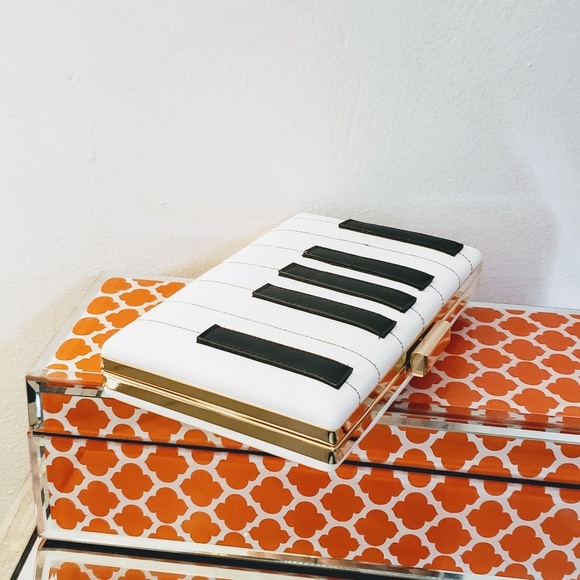 NEW Piano key board Clutch bag - Picture 4 of 6